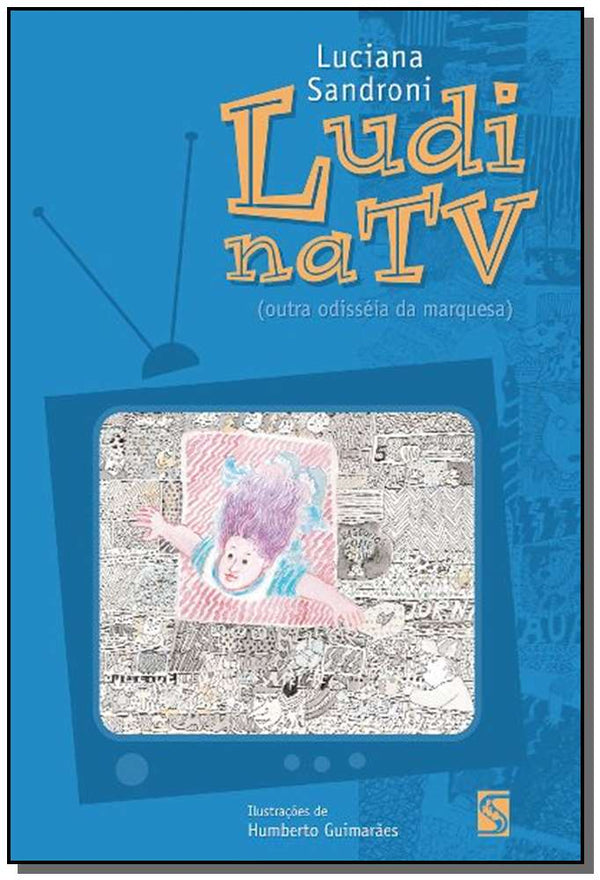 Capa do livro Ludi na Tv, de Luciana Sandroni