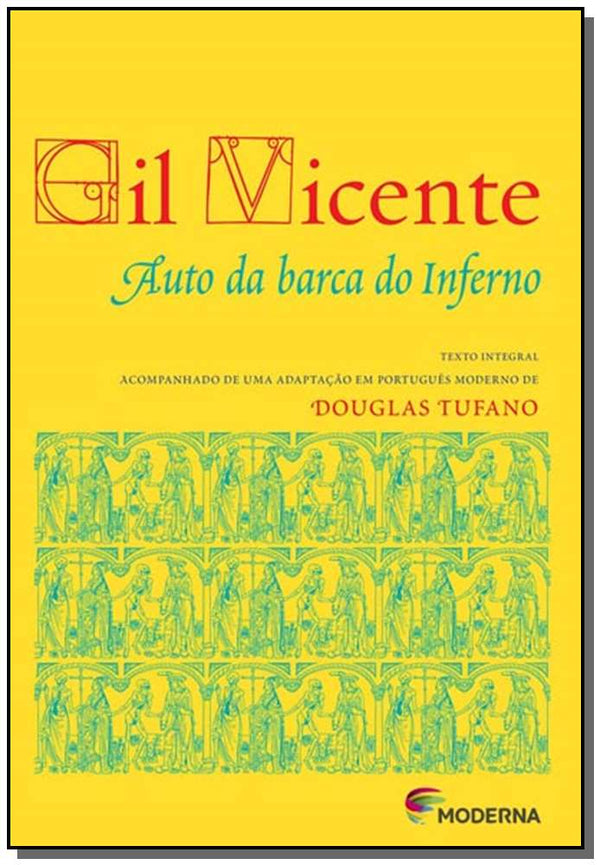 Capa do livro Auto da Barca do Inferno, de Gil Vicente