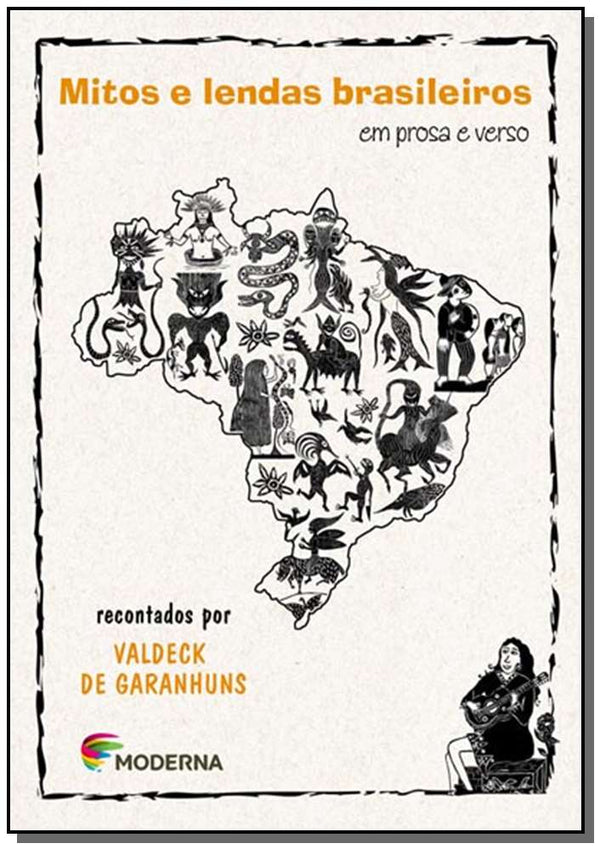 Capa do livro Mitos e Lendas Brasileiros, de Valdeck de Garanhuns