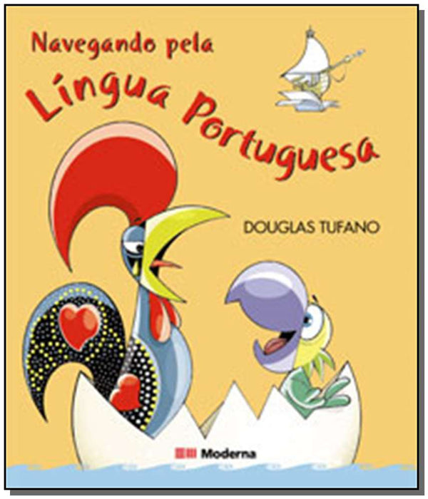 Capa do livro Navegando Pela Lingua Portuguesa, de Douglas Tufano