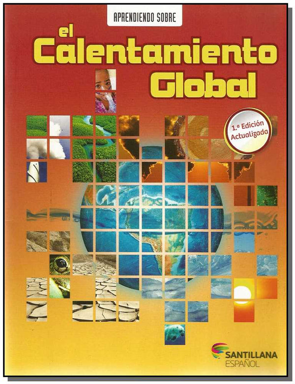 Capa do livro Aprendiendo sobre El Calentamiento Global, de Editora Moderna