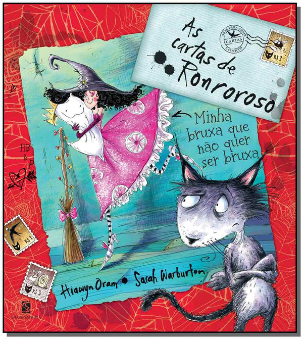 Capa do livro As Cartas de Ronroroso, de Hiawyn Oram