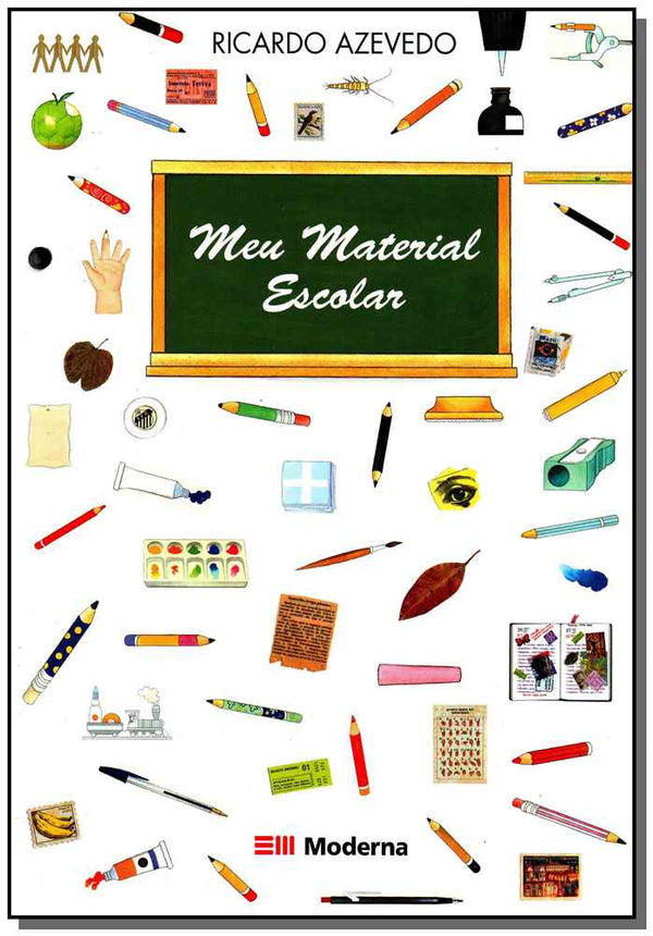 Capa do livro Meu Material Escolar, de Ricardo Azevedo
