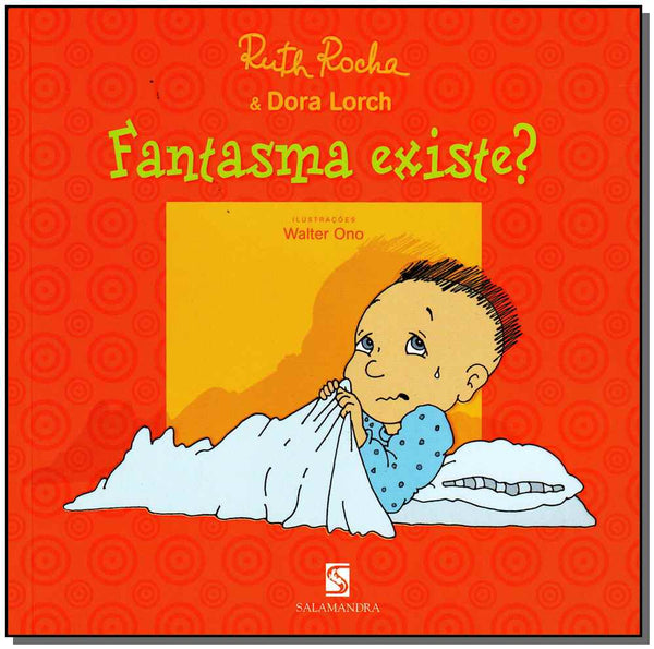 Capa do livro Fantasma Existe, de Ruth Rocha