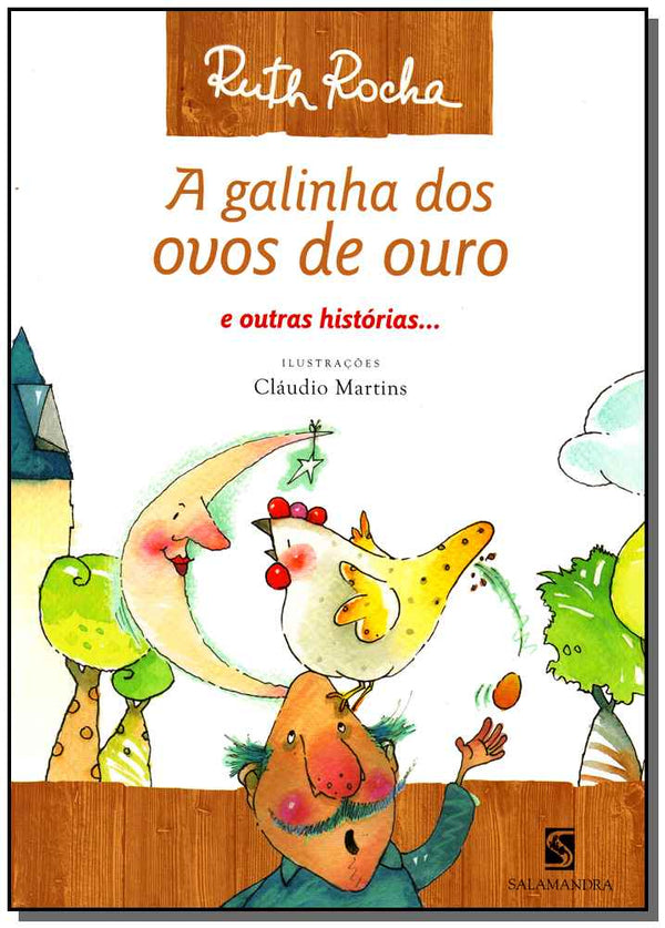 Capa do livro A Galinha dos Ovos de Ouro e Outras Histórias, de Ruth Rocha