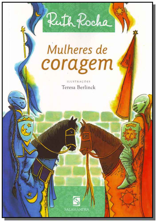 Capa do livro Mulheres de Coragem, de Ruth Rocha