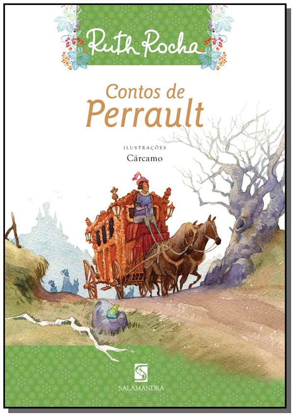 Capa do livro Contos de Perrault, de Ruth Rocha