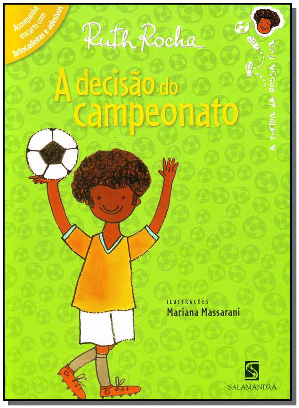 Capa do livro A Decisão do Campeonato, de Ruth Rocha