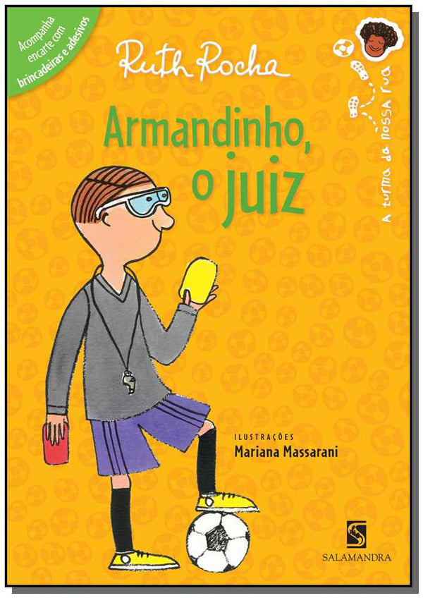 Capa do livro Armandinho, o Juiz, de Ruth Rocha