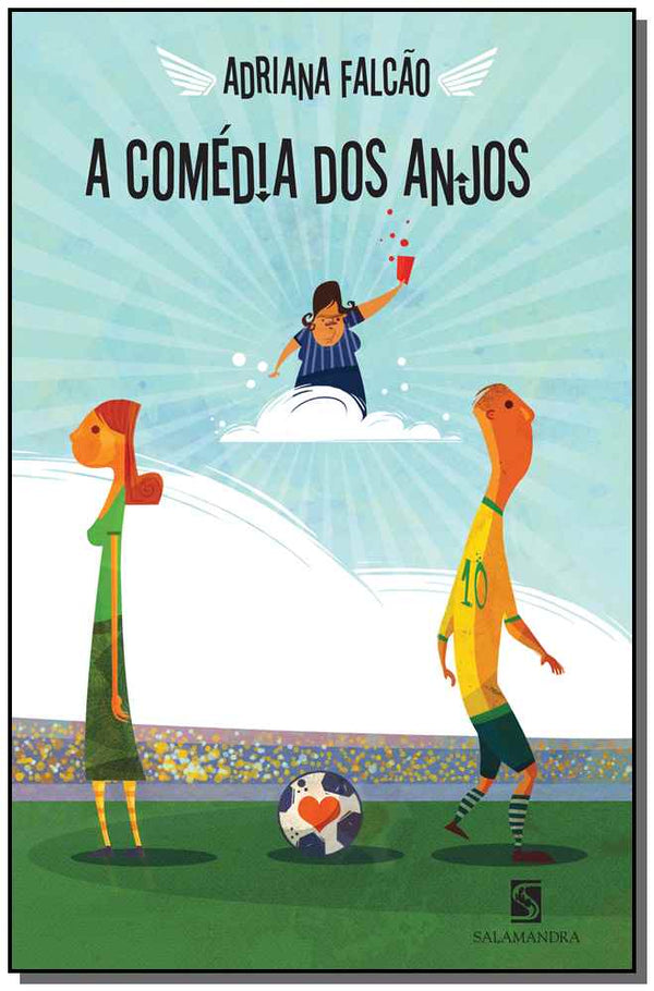 Capa do livro Comédia dos Anjos, a, de Adriana Falcao