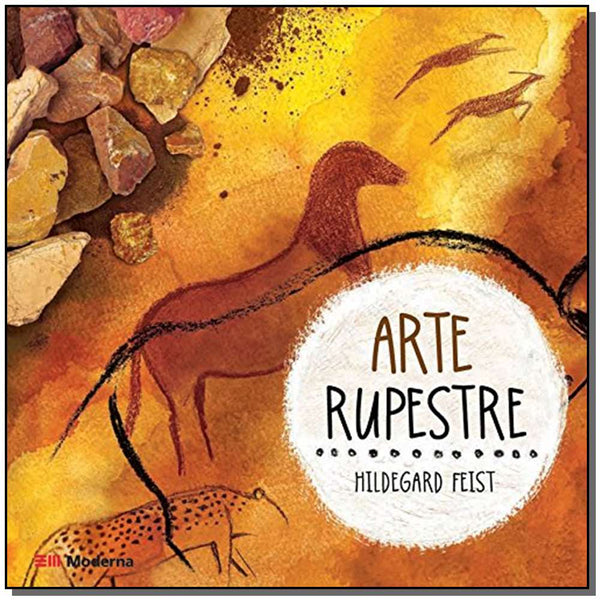 Capa do livro Arte Rupestre, de Hildegard Feist