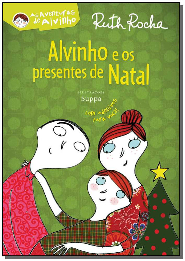 Capa do livro Alvinho e os Presentes de Natal, de Ruth Rocha