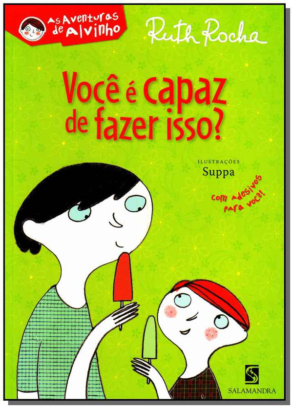 Capa do livro Você É Capaz de Fazer Isso?, de Ruth Rocha