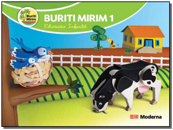 Capa do livro Edição Antiga - Buriti Mirim - Educação Infantil - 01 Vol. 02ed/10, de Editora Moderna