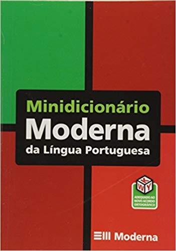 Capa do livro Minidicionário Moderna da Língua Portuguesa, de Editora Moderna