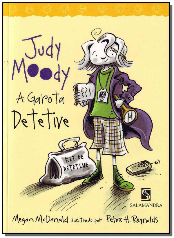 Capa do livro Judy Moody a Garota Detetive, de Megan Mcdonald