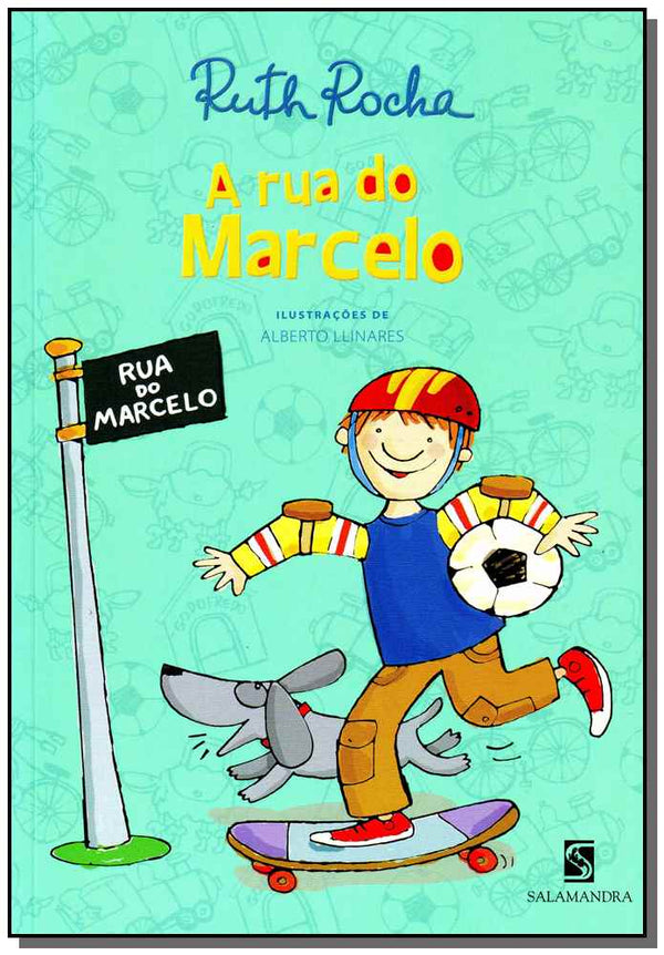 Capa do livro Rua do Marcelo, a, de Ruth Rocha