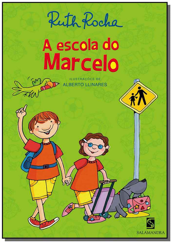 Capa do livro Escola do Marcelo, a 2ed, de Ruth Rocha