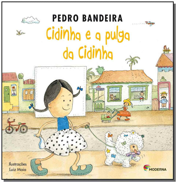 Capa do livro Cidinha e a Pulga da Cidinha, de Pedro Bandeira