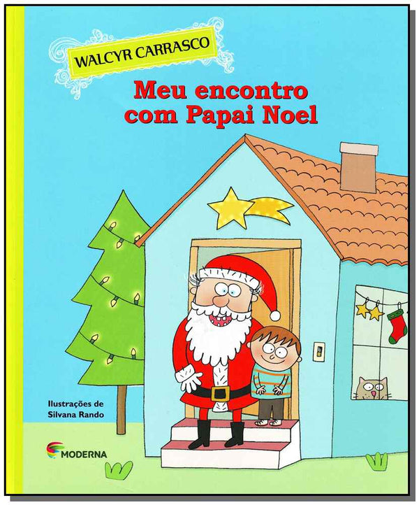 Capa do livro Meu Encontro com Papai Noel, de Walcyr Carrasco