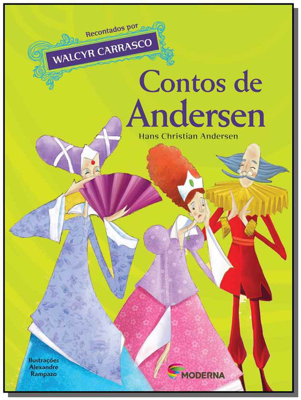 Capa do livro Contos de Andersen, de Hans Christian Andersen Walcyr Carrasco