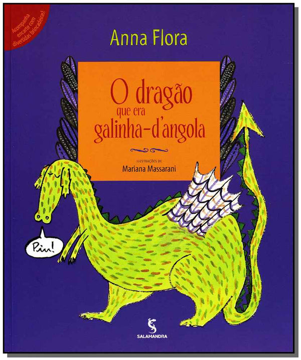 Capa do livro O Dragão que Era Galinha-Dangola, de Anna Flora