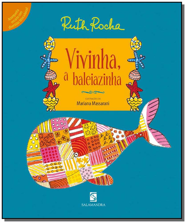 Capa do livro Vivinha, a Baleiazinha, de Ruth Rocha