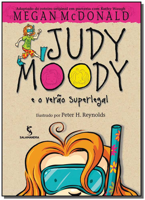 Capa do livro Judy Moody e o Verão Superlegal, de Megan Mcdonald