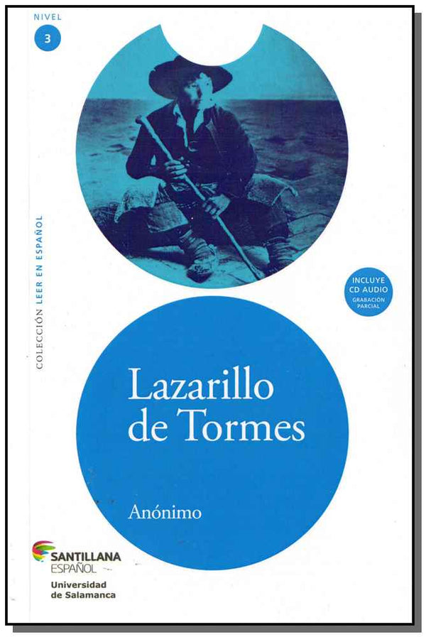 Capa do livro Lazarillo de Tormes, de Anonimo