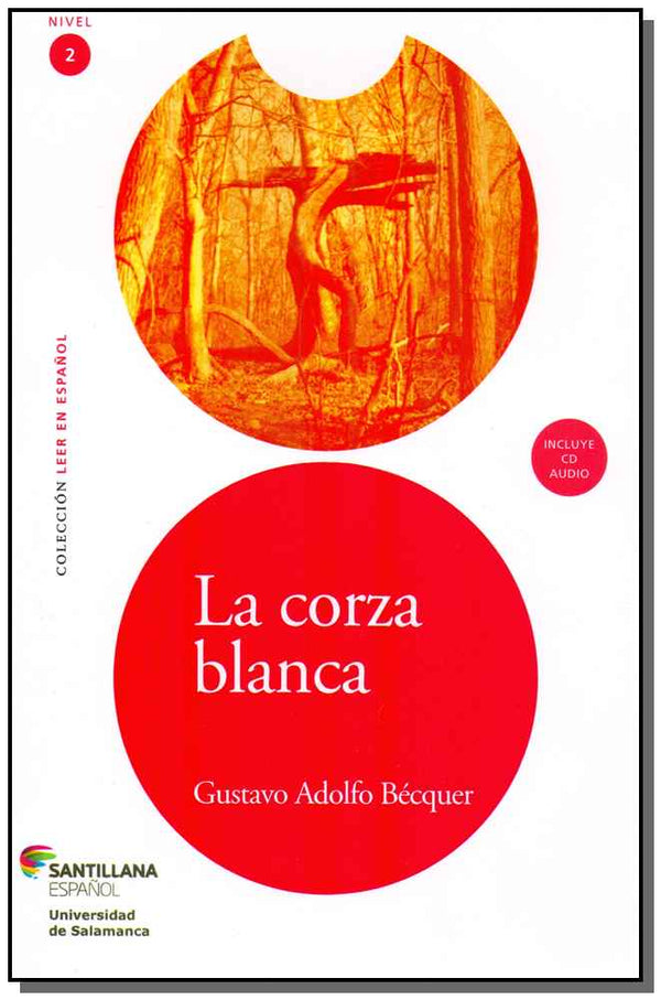 Capa do livro La Corza Blanca, de Gustavo Becquer
