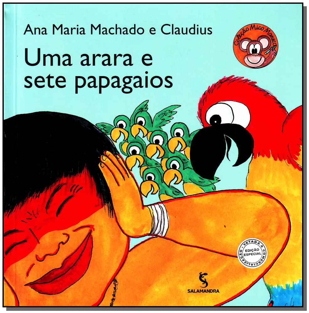 Uma Arara e Sete Papagaios