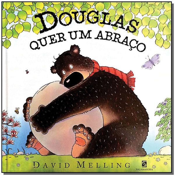 Capa do livro Douglas Quer um Abraco, de David Melling