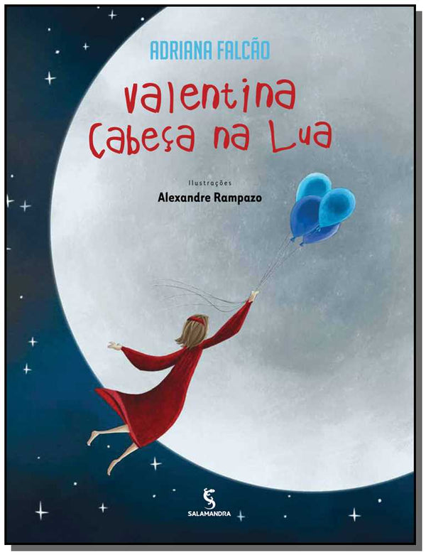 Capa do livro Valentina Cabeça na Lua, de Adriana Falcao