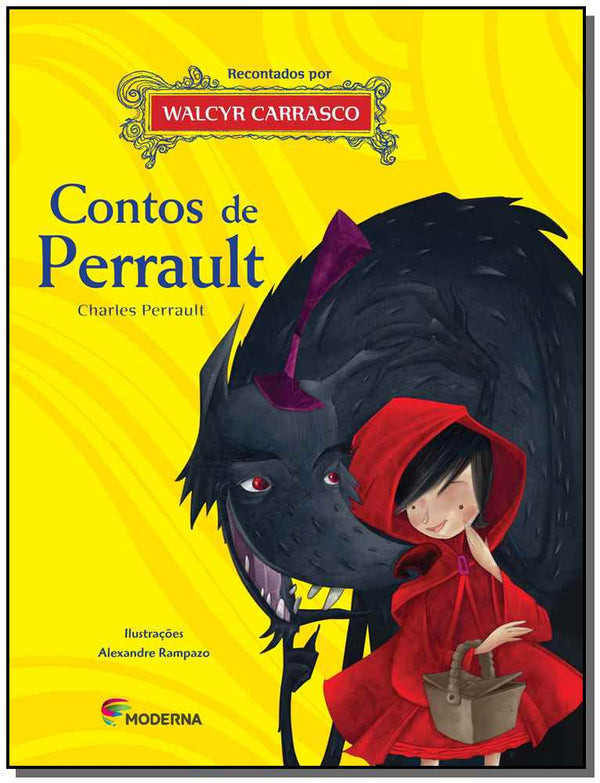 Capa do livro Contos de Perrault - Serie Reconto Clas. Infantis, de Walcyr Carrasco