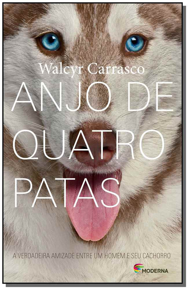 Capa do livro Anjo de Quatro Patas, de Walcyr Carrasco