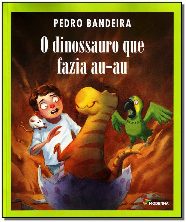 Capa do livro Dinossauro que Fazia Au-Au, o, de Pedro Bandeira