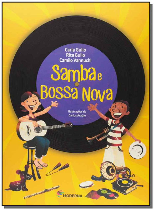Capa do livro Samba e Bossa Nova, de Camilo Vannuchi