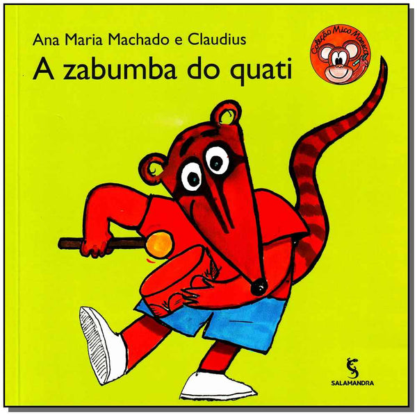 Capa do livro A Zabumba do Quati, de Ana Maria Machado