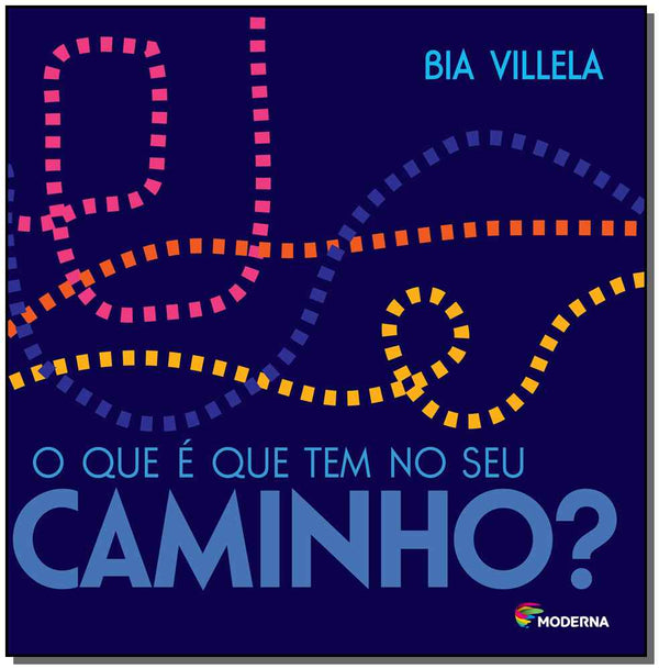 Capa do livro O que É que Tem no Seu Caminho?, de Bia Villela