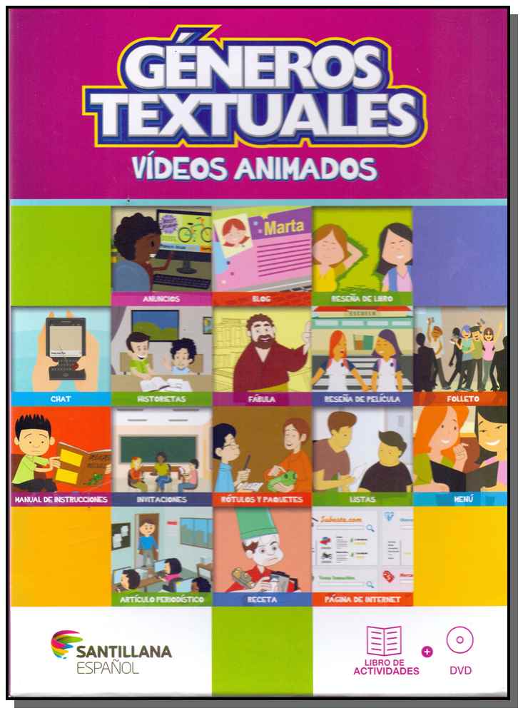 Generos Textuales Videos Animados
