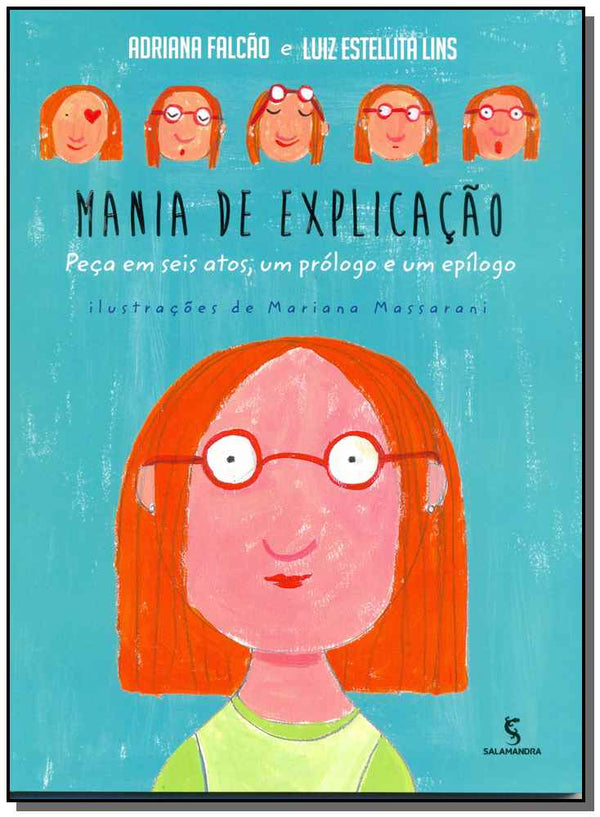 Capa do livro Mania de Explicação - Peça em Seis Atos; um Prólogo e um Epílogo, de Adriana Falcao