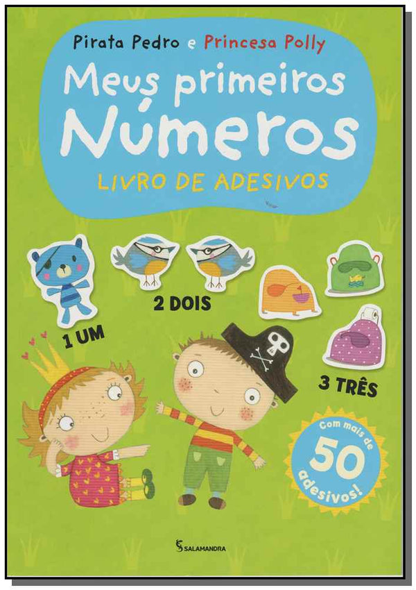 Capa do livro Meus Primeiros Números, de Ladybird Books
