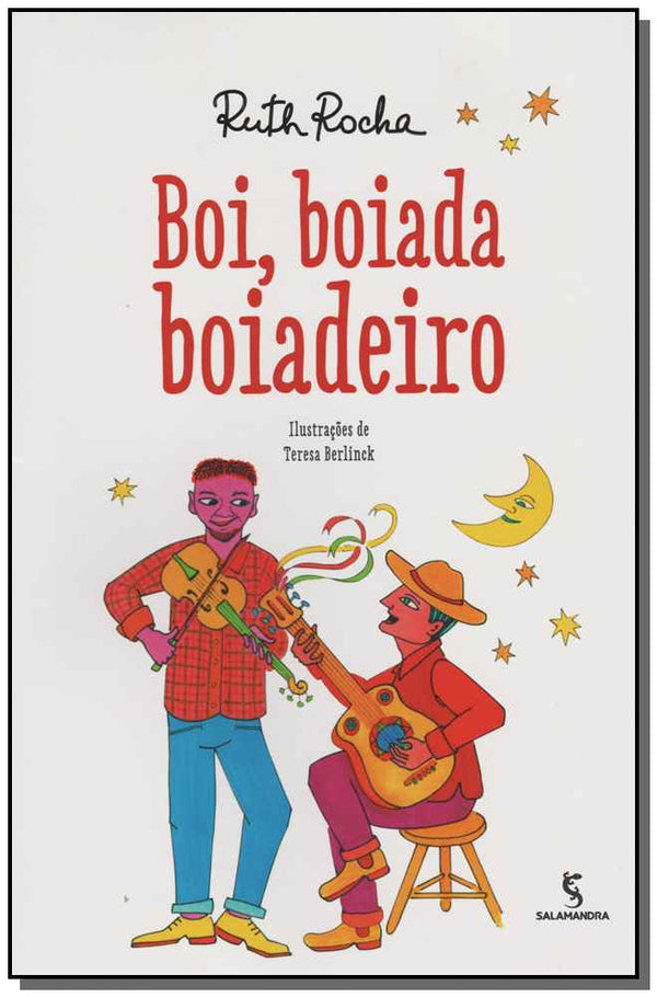 Capa do livro Boi, Boiada Boiadeiro, de Ruth Rocha