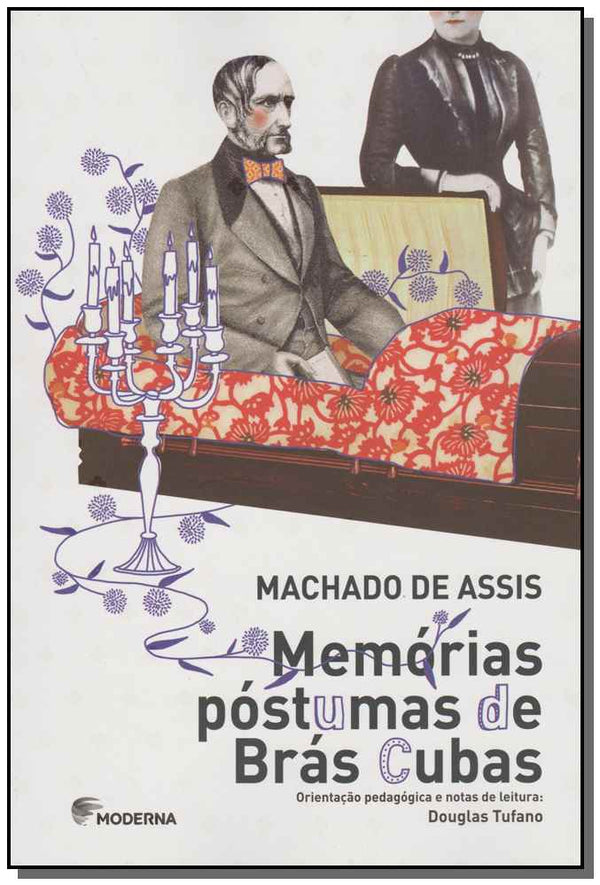 Capa do livro Memórias Póstumas de Brás Cubas, de Machado de Assis
