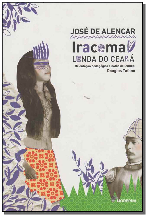 Capa do livro Iracema - Lenda do Ceará, de Jose de Alencar
