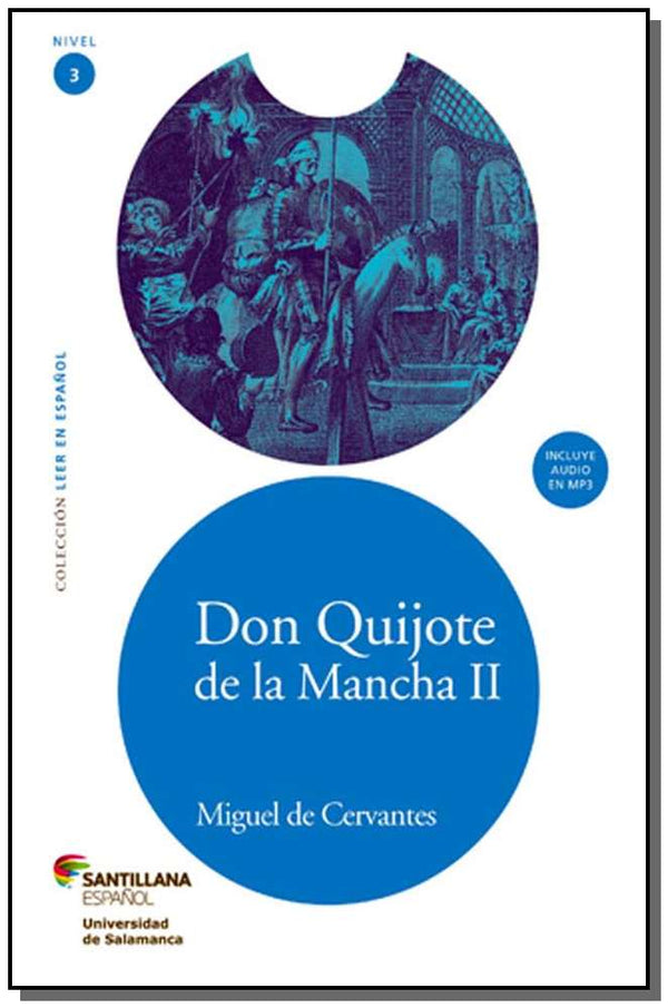 Capa do livro Don Quijote de La Mancha II, de Michel de Certeau