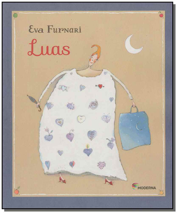 Capa do livro Luas, de Eva Furnari
