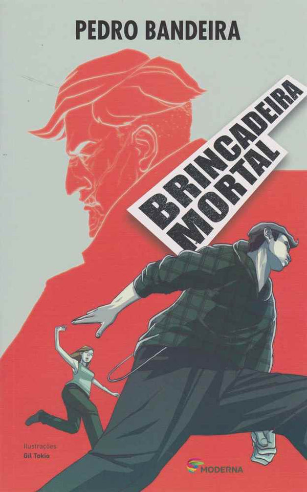 Capa do livro Brincadeira Mortal, de Pedro Bandeira
