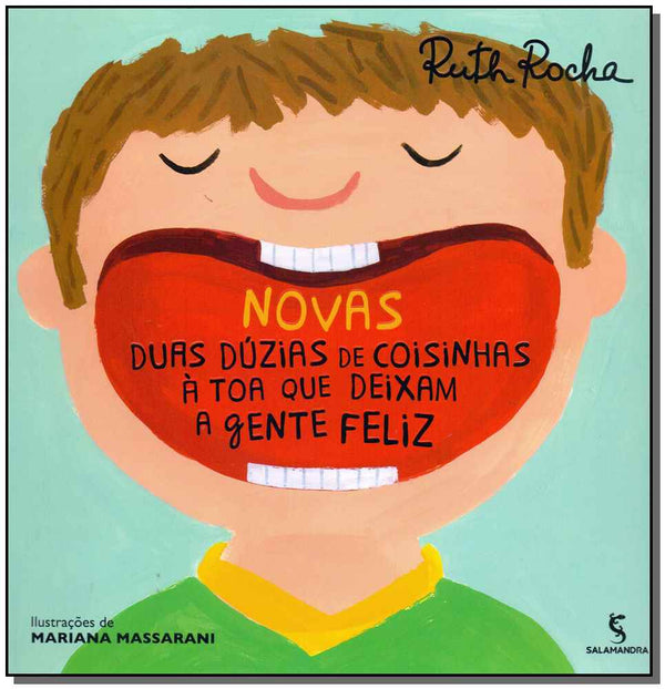 Capa do livro Novas Duas Dúzias de Coisinhas à Toa que Deixam a Gente Feliz, de Ruth Rocha