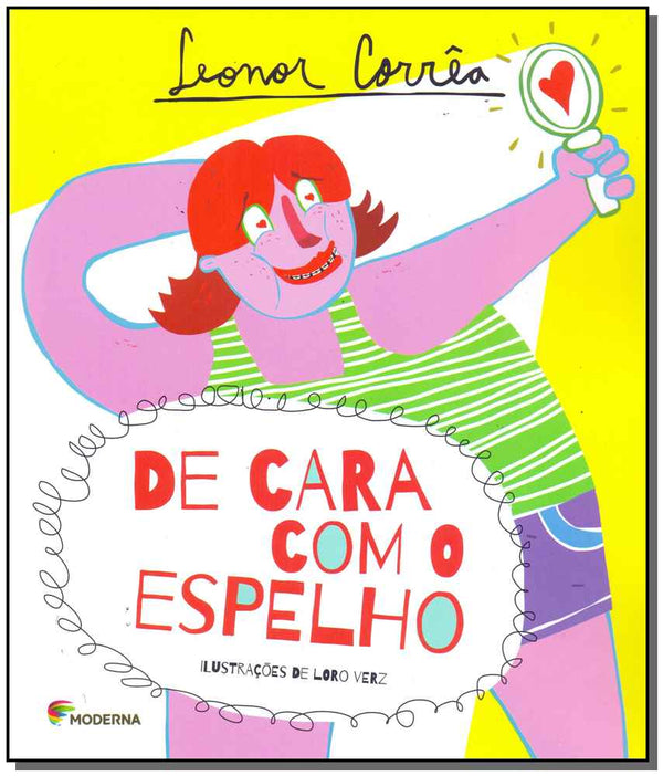 Capa do livro De Cara com o Espelho, de Leonor Correa